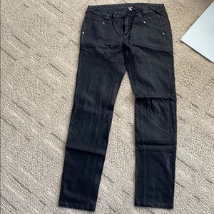 Free People Vegan leather pants